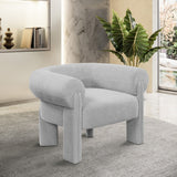 Stefano Accent Chair – Luxurious Curved Back Design, Art Deco Style, Perfect for Comfort & Elegance