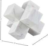 Jack Marble Decorative Jack Object
