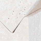 Quad Travertine Decorative Cube