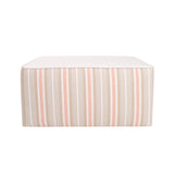Indoor/Outdoor Universal Square Ottoman Dune Terra Cover Only