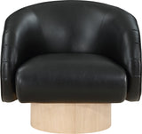 Gibson Vegan Leather Swivel Accent Chair - Luxurious Comfort with Modern Style for Your Home Decor
