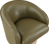 Gibson Vegan Leather Swivel Accent Chair - Luxurious Comfort with Modern Style for Your Home Decor