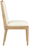 Bristol Dining Chairs - Modern Vegan Leather Design with Channel Tufting for Stylish Dining Rooms