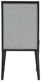Bristol Dining Chair Set - Modern Mid-Century Design with Channel Tufting and Solid Wood Frame