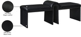 Delphine Vegan Leather Upholstered Bench