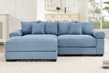 DESEO 92" Loveseat with 1 Ottoman