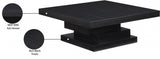 Westmount Coffee Table - Elegant Art Deco Design with Sturdy Ash Veneer for Stunning Living Spaces