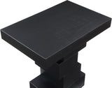 Westmount End Table - Elegant Art Deco Design with Sturdy Ash Veneer Construction for Living Room Charm