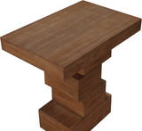 Westmount End Table - Elegant Art Deco Design with Sturdy Ash Veneer Construction for Living Room Charm