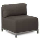Axis Corner Seascape Charcoal Slipcover - Cover Only