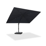PURPLE LEAF Stepless Tilt Cantilever Umbrella Affordable Outdoor Patio Umbrella