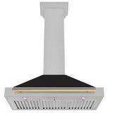 ZLINE 36" Autograph Stainless Wall Range Hood KB4SNZ-BLM36-CB