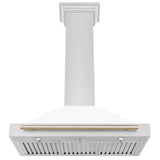 ZLINE 36" Autograph Stainless Wall Range Hood KB4STZ-WM36-G