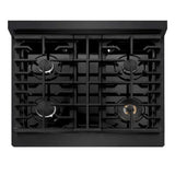 ZLINE 30" Paramount Gas Rangetop Black Stainless Steel SRTB-30