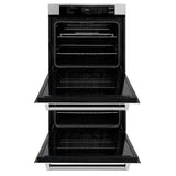 ZLINE 30"Professional True Convection Double Wall Oven, Air Fry, Self Clean, White Mattel WAD-WM-30