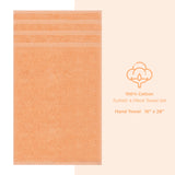 American Soft Linen 100% Cotton Turkish Towels, 4 Pack Hand Towel Set, Super Soft, Absorbent, Quick Dry Premium Towels