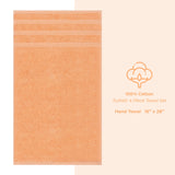 American Soft Linen 100% Cotton Turkish Towels, 4 Pack Hand Towel Set, Super Soft, Absorbent, Quick Dry Premium Towels