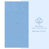 American Soft Linen 100% Cotton Turkish Towels for Bathroom, 4 Pack Bath Towel Set, Super Soft, Extra Large Bath Towels