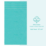 American Soft Linen 100% Cotton Turkish Towels for Bathroom, 4 Pack Bath Towel Set, Super Soft, Extra Large Bath Towels