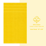 American Soft Linen 100% Cotton Turkish Towels, 4 Pack Hand Towel Set, Super Soft, Absorbent, Quick Dry Premium Towels