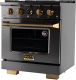 Kucht 30" Freestanding Dual Fuel Range Liquid Propane KXD30/LP