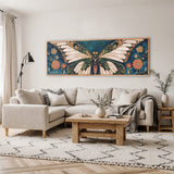 Abstract Vintage Butterfly Wall Art