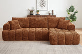 ELARA 108" Chenille Right Chaise Sofa