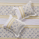 Wholesale Shabby Chic 9-Piece Comforter/Duvet Cover Set, Yellow