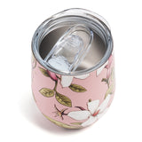 Pink Jasmine Joy Wine Tumbler 10 oz