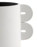 Happy 40 Straight White Vase