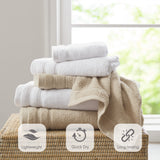 400GSM Plush Terry Quick Dry 100% Cotton Towel Set, Indigo