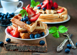 Belgian Waffle Maker with Non-Stick Flip Grids