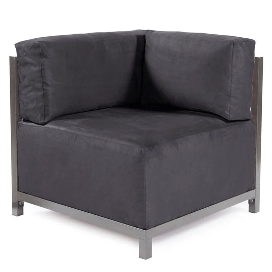 Axis Corner Chair Regency Gray Titanium Frame