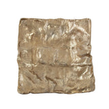 Rough Gold Uneven Square Dish