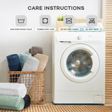 3000 Gsm Reversible Cotton Tufted Bath Rug, Charcoal