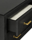 Verona Black Nightstand