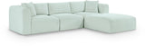 Shaggy - 4 Piece Modular Sectional