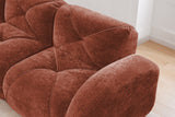 MYLO 110" 3-Seater Sofa with 1 Ottoman