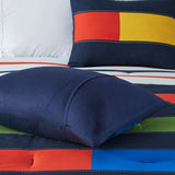 Cool Kid Color Block Comforter Set