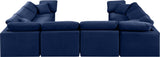 Indulge - Velvet 8 Piece Modular Sectional