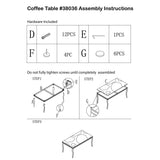 Lexiss Coffee Table
