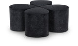 Petal - Coffee Table - Black Terazzo