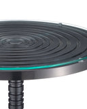 Erno Black Accent Table
