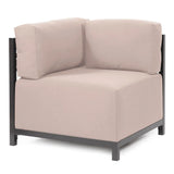 Axis Corner Chair Seascape Sand Titanium Frame