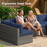 All Weather Outdoor 7-Piece Patio Furniture Set