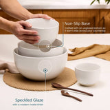 KooK Ceramic Nesting Bowls 18-140 oz, Set of 4
