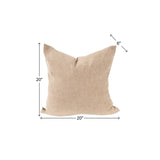 Komodo Sand Down Filled 20x20 Pillow