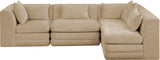 Stellar - 4 Piece Upholstered Modular Sectional