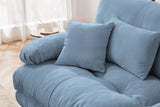 CLOUDIES 134" 3 Seater Sofa with 2 Ottomans
