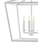 Denison Medium White Lantern